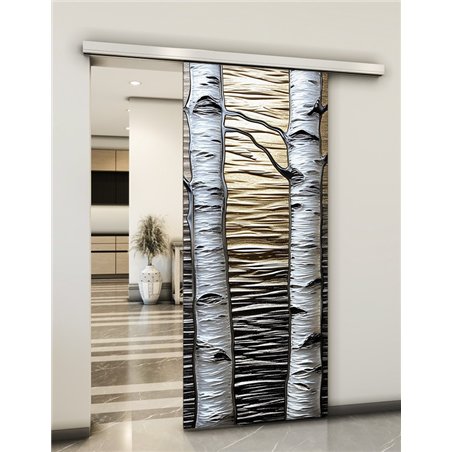 Holzschiebetür Slim-Line - Holzkunst Model 2077