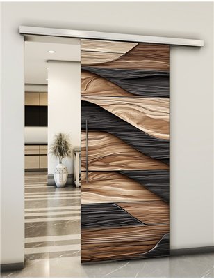 Holzschiebetür Slim-Line - Holzkunst Model 2089