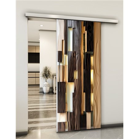 Holzschiebetür Slim-Line - Holzkunst Model 2097