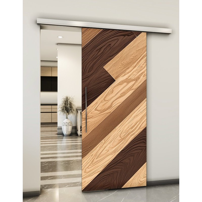 Holzschiebetür Slim-Line - Holzkunst Model 2098 Holzschiebetür Slim-Line - Holzkunst Model 2098