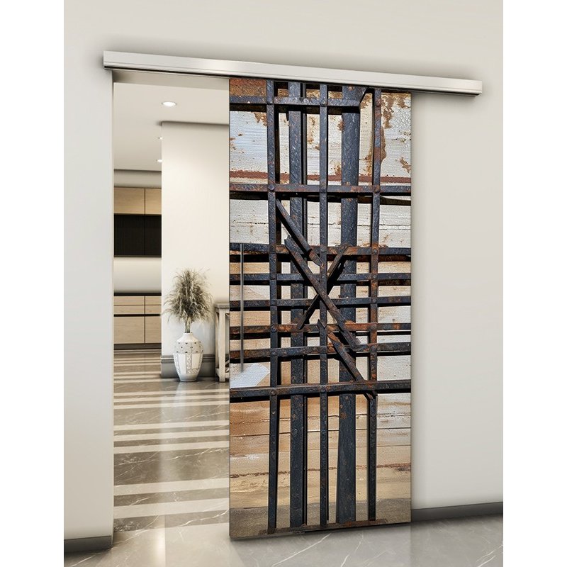 Holzschiebetür Slim-Line - Industrie Model 2018 Holzschiebetür Slim-Line - Industrie Model 2018