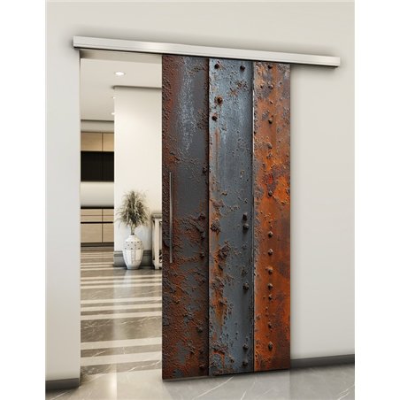 Holzschiebetür Slim-Line - Industrie Model 2062