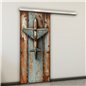 Holzschiebetür Slim-Line - Vintage Model 2029 Holzschiebetür Slim-Line - Vintage Model 2029