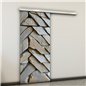 Holzschiebetür Slim-Line - Beton und Stein Model 2028 Holzschiebetür Slim-Line - Beton und Stein Model 2028