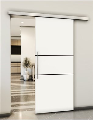 Holzschiebetür Slim-Line - Design-Linien  Model 2008
