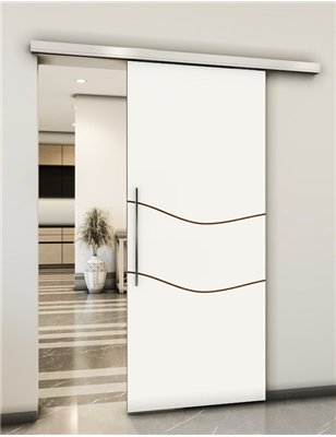 Holzschiebetür Slim-Line - Design-Linien Model 2059
