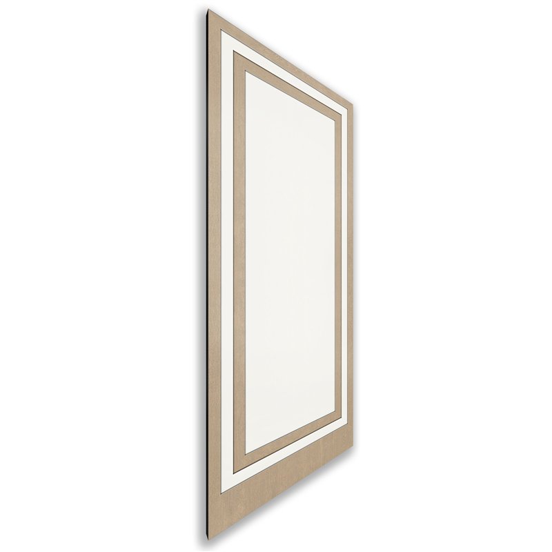 Holzschiebetür Nur Türblatt - Eiche und Weiss Model 2041 Holzschiebetür Nur Türblatt - Eiche und Weiss Model 2041