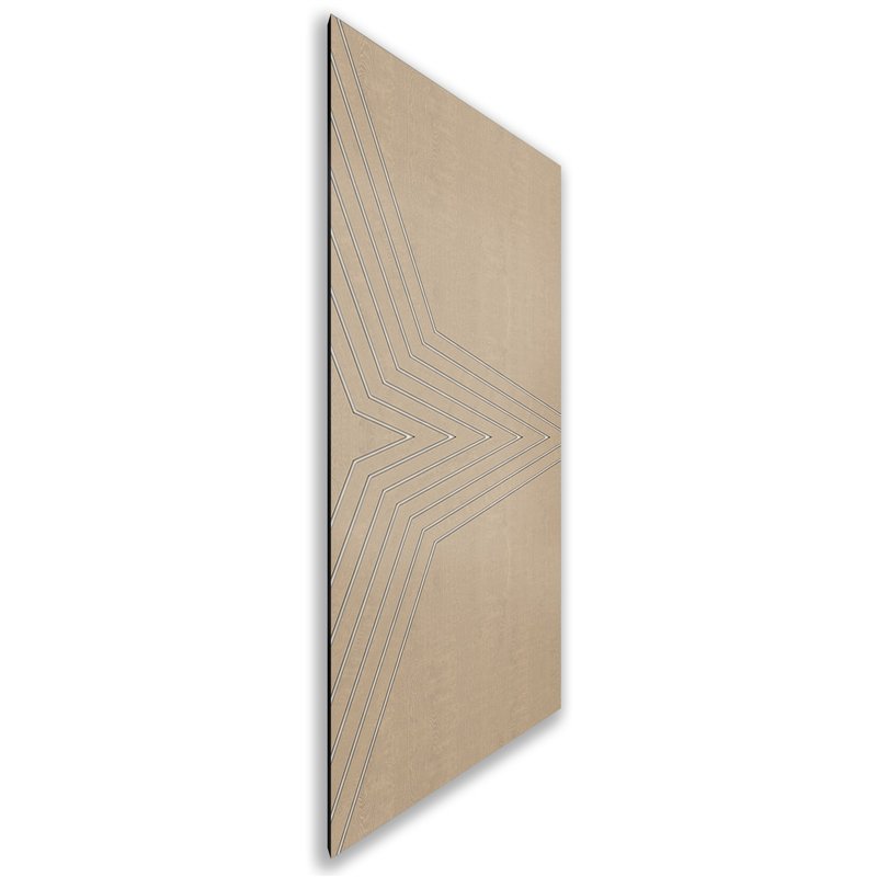 Holzschiebetür Nur Türblatt - Eiche und Weiss Model 2083 Holzschiebetür Nur Türblatt - Eiche und Weiss Model 2083