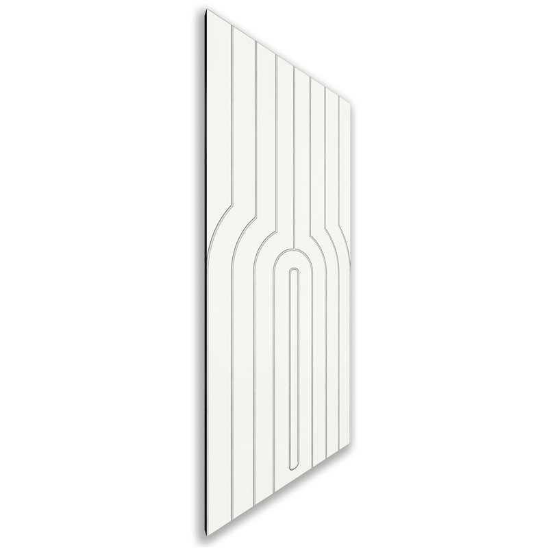 Holzschiebetür Nur Türblatt - Weiss Model 2056 Holzschiebetür Nur Türblatt - Weiss Model 2056