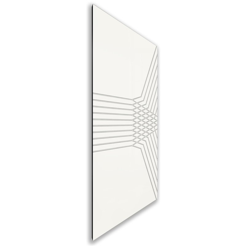 Holzschiebetür Nur Türblatt - Weiss Model 2085 Holzschiebetür Nur Türblatt - Weiss Model 2085