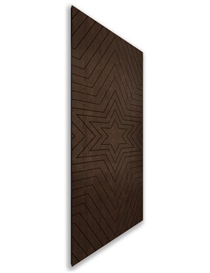 Holzschiebetür Nur Türblatt - Wenge  Model 2045