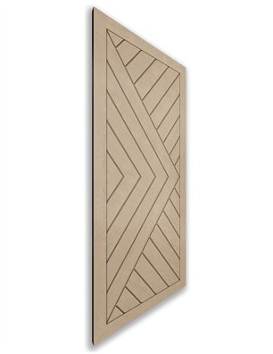Holzschiebetür Nur Türblatt - Eiche  Model 2009