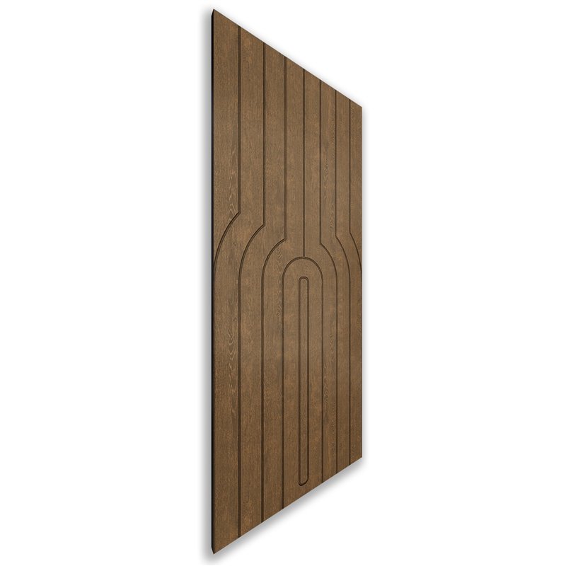 Holzschiebetür Nur Türblatt - Nussbaum Model 2056 Holzschiebetür Nur Türblatt - Nussbaum Model 2056