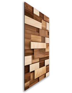 Holzschiebetür Nur Türblatt - Holzkunst  Model 2071