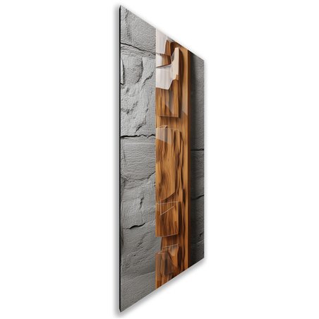 Holzschiebetür Nur Türblatt - Holzkunst Model 2076