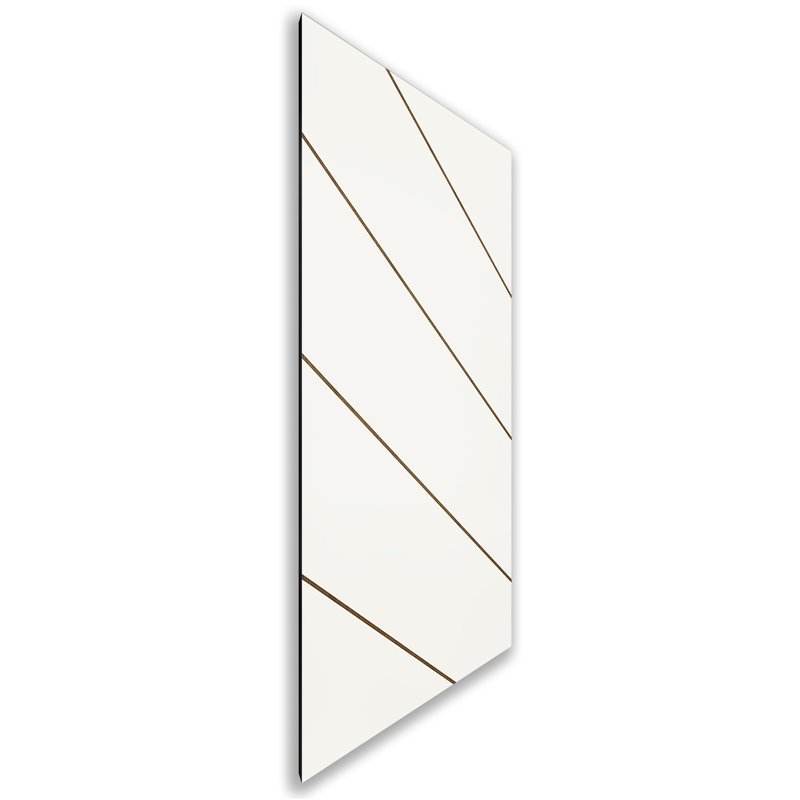 Holzschiebetür Nur Türblatt - Design-Linien Model 2075 Holzschiebetür Nur Türblatt - Design-Linien Model 2075