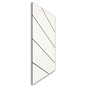 Holzschiebetür Nur Türblatt - Design-Linien Model 2076 Holzschiebetür Nur Türblatt - Design-Linien Model 2076