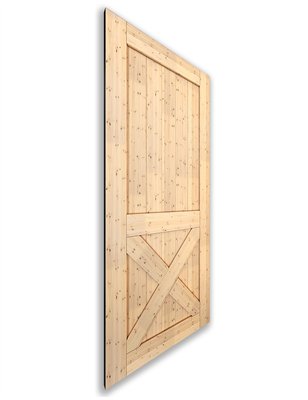 Holzschiebetür Nur Türblatt - Country  Model 2005