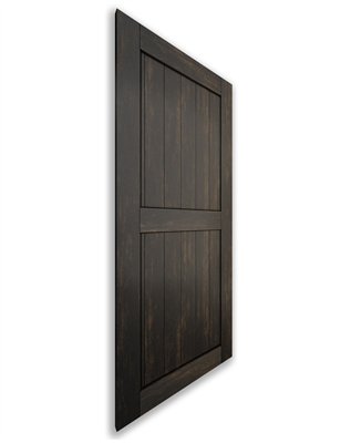 Holzschiebetür Nur Türblatt - Country Model 2038