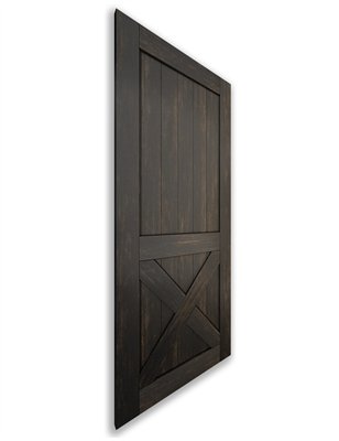 Holzschiebetür Nur Türblatt - Country Model 2041