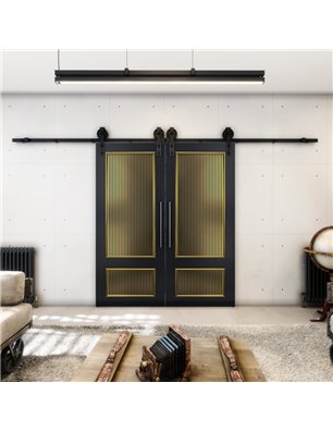 Holzschiebetür Barn-Line - Holz-Mix  Model 3006-2