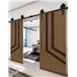 Holzschiebetür Barn-Line - Holz-Mix Model 3073 Holzschiebetür Barn-Line - Holz-Mix Model 3073