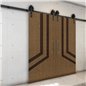 Holzschiebetür Barn-Line - Holz-Mix Model 3073 Holzschiebetür Barn-Line - Holz-Mix Model 3073