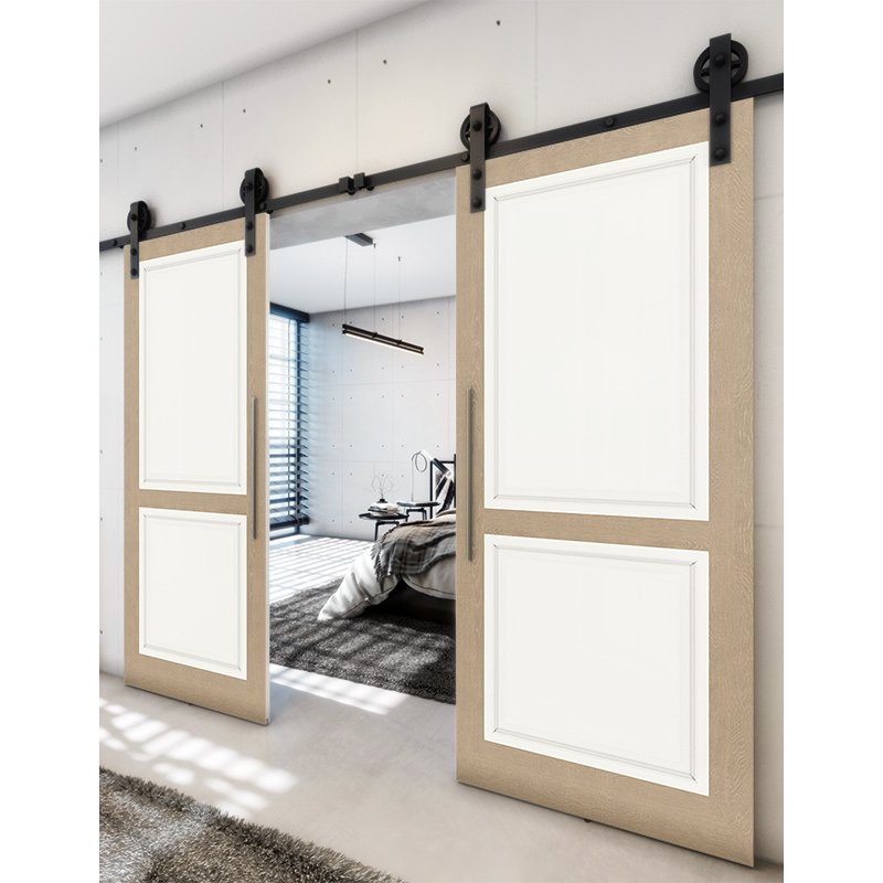 Holzschiebetür Barn-Line - Eiche und Weiss Model 3023 Holzschiebetür Barn-Line - Eiche und Weiss Model 3023