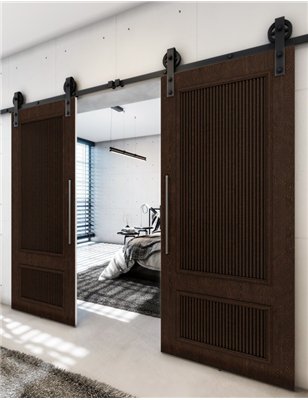 Holzschiebetür Barn-Line - Wenge Model 3006