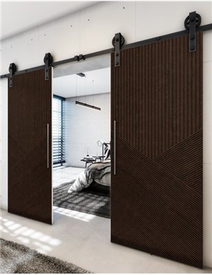 Holzschiebetür Barn-Line - Wenge Model 3044