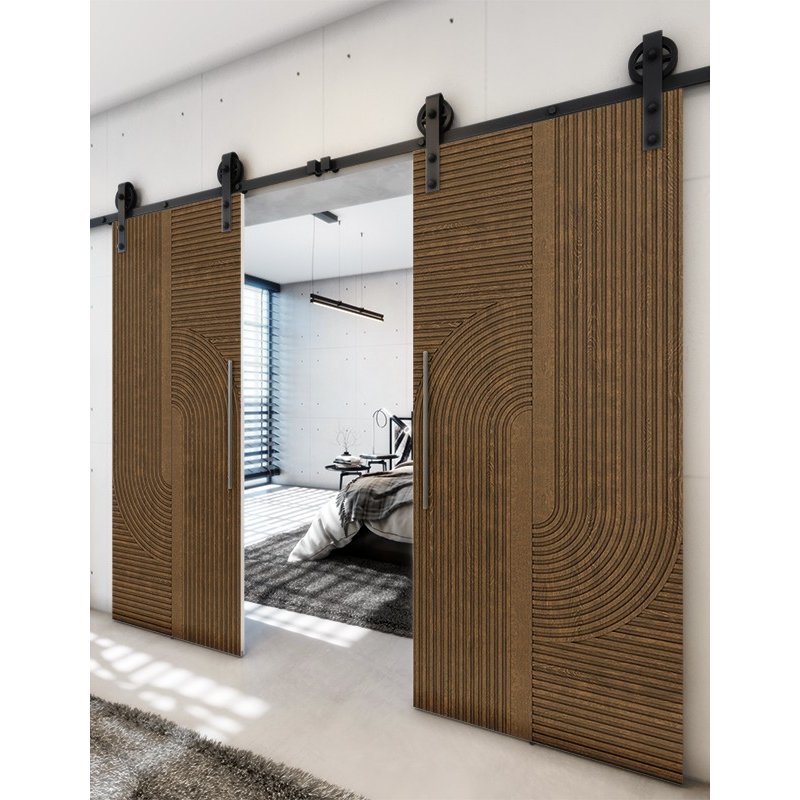 Holzschiebetür Barn-Line - Nussbaum Model 3040 Holzschiebetür Barn-Line - Nussbaum Model 3040