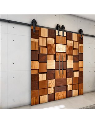Holzschiebetür Barn-Line - Holzkunst  Model 3061-3