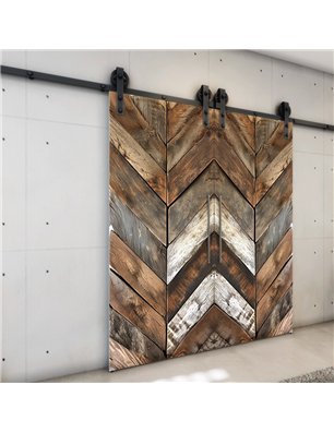 Holzschiebetür Barn-Line - Holzkunst  Model 3062-3