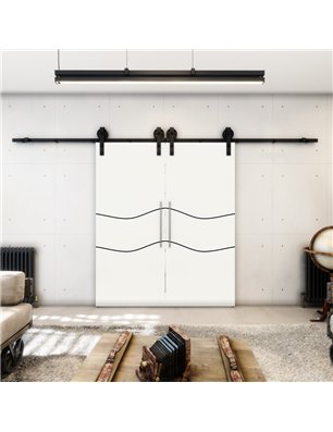 Holzschiebetür Barn-Line - Design-Linien  Model 3057-2