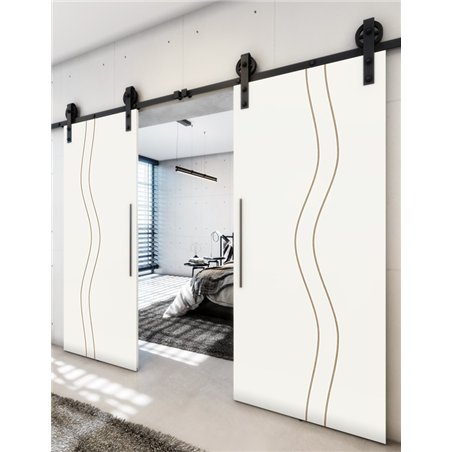 Holzschiebetür Barn-Line - Design-Linien Model 3066