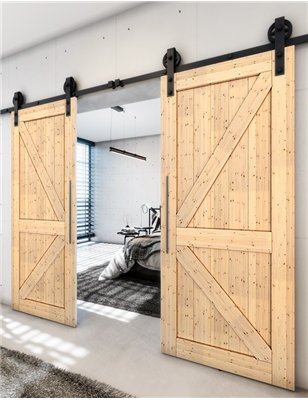 Holzschiebetür Barn-Line - Country Model 3004