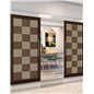 Holzschiebetür Eco-Line - Holz-Mix Model 3015 Holzschiebetür Eco-Line - Holz-Mix Model 3015