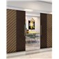 Holzschiebetür Eco-Line - Holz-Mix Model 3024 Holzschiebetür Eco-Line - Holz-Mix Model 3024