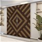 Holzschiebetür Eco-Line - Holz-Mix Model 3037 Holzschiebetür Eco-Line - Holz-Mix Model 3037