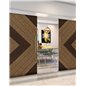 Holzschiebetür Eco-Line - Holz-Mix Model 3038 Holzschiebetür Eco-Line - Holz-Mix Model 3038