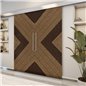 Holzschiebetür Eco-Line - Holz-Mix Model 3038 Holzschiebetür Eco-Line - Holz-Mix Model 3038