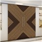Holzschiebetür Eco-Line - Holz-Mix Model 3038 Holzschiebetür Eco-Line - Holz-Mix Model 3038