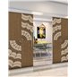 Holzschiebetür Eco-Line - Holz-Mix Model 3076 Holzschiebetür Eco-Line - Holz-Mix Model 3076