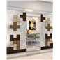 Holzschiebetür Eco-Line - Holz-Mix Model 3081 Holzschiebetür Eco-Line - Holz-Mix Model 3081