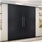 Holzschiebetür Eco-Line - Schwarz Model 3044 Holzschiebetür Eco-Line - Schwarz Model 3044