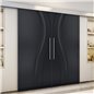 Holzschiebetür Eco-Line - Schwarz Model 3064 Holzschiebetür Eco-Line - Schwarz Model 3064