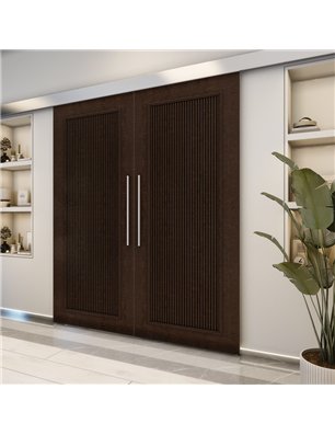 Holzschiebetür Eco-Line - Wenge  Model 3005-2