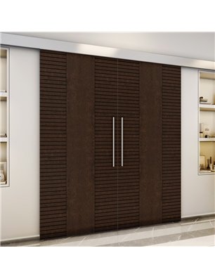 Holzschiebetür Eco-Line - Wenge  Model 3013-3