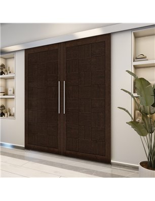 Holzschiebetür Eco-Line - Wenge  Model 3015-2