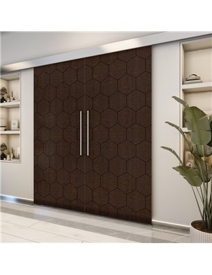 Holzschiebetür Eco-Line - Wenge  Model 3018-2